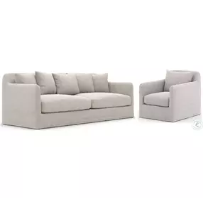 Dade Stone Grey Outdoor Conversation Set