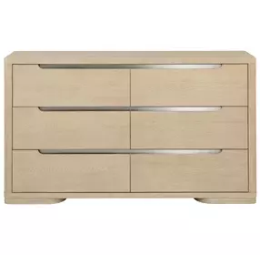 Ladera Light Elm 6 Drawer Dresser