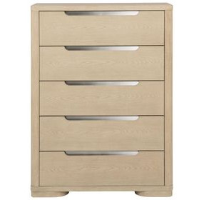 Ladera Light Elm 5 Drawer Chest