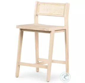 Clarita White Wash Mango Counter Height Stool