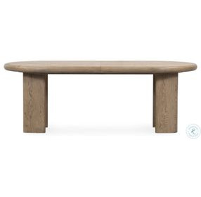 Jaylen Yucca Oak Extendable Dining Table