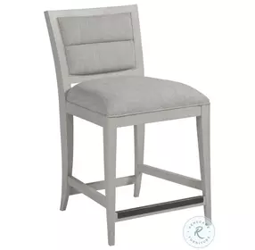 Signature Designs Misty Grey Stella Performance Fabric Counter Height Stool