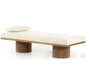 Jakobi Thames Cream Performance Fabric Chaise