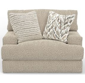 Brett Honey Chair and A Half with Cuddler Cushions