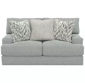 Brett Lotus 70" Loveseat with Cuddler Cushions