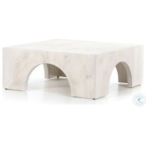 Fausto Bleached Guanacaste Coffee Table