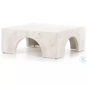 Fausto Bleached Guanacaste Coffee Table