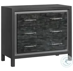 Signature Designs Dark Gray Bone Elation Hall Chest