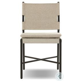 Miller Hayes Cream Outdoor Dining Chair Set of 2