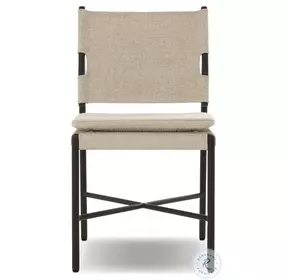 Miller Hayes Cream Outdoor Dining Chair Set of 2