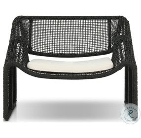 Selma Faux Black Hyacinth Outdoor Chair