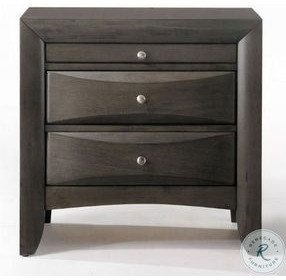 Ireland Gray Oak Nightstand