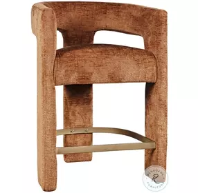 Gwen Rust Counter Height Stool