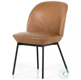 Imani Sonoma Butterscotch Leather Dining Chair