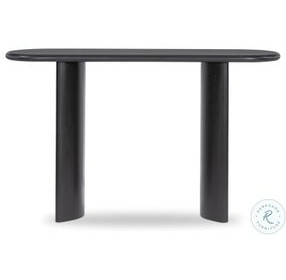 Paden Aged Black Acacia 51" Console Table