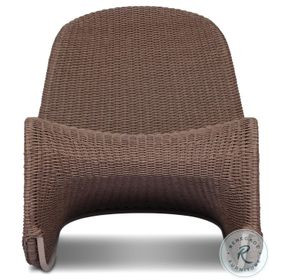 Portia Tanned Weave Outdoor Rocking Chair