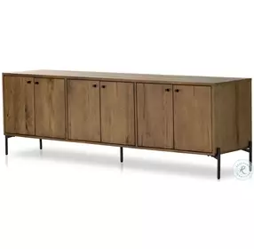 Eaton Amber Oak Resin Media Console