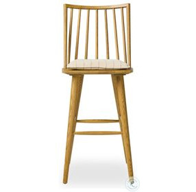 Lewis Sandy Oak and Lavon Flint Windsor Bar Stool