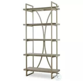 Sway Distressed Gray Etagere