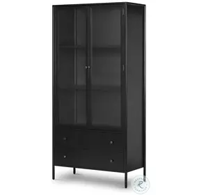 Soto Black Cabinet