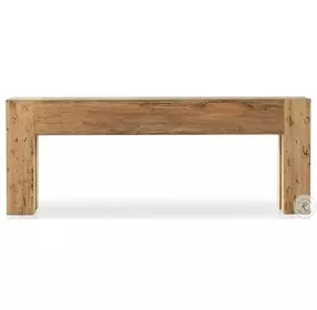 Abaso Rustic Wormwood Oak 86" Console Table