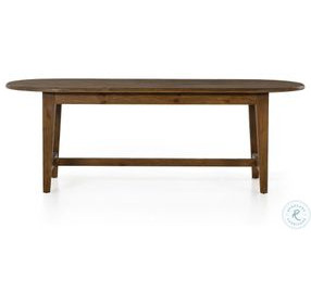 Alfie Waxed Pine 87" Dining Table