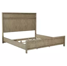 Arlington Nutmeg Queen Panel Bed