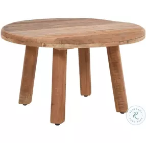 Reclamation Rustic Brown 24" Round Cocktail Table