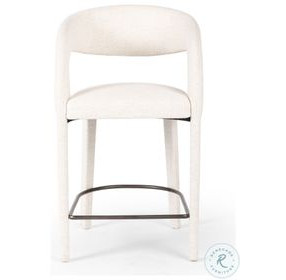 Hawkins Omari Natural Performance Fabric Counter Height Stool