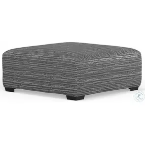 Hyde Park Pewter Cocktail Ottoman