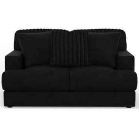 Eagan Black 69" Loveseat