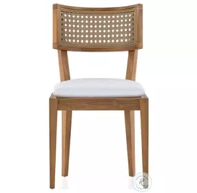 Britt Stinson White Outdoor Dining Chair Set of 2