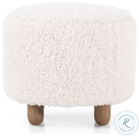 Aniston Andes Natural Round Ottoman