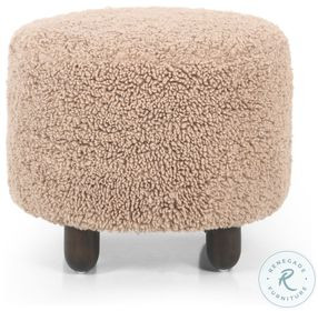 Aniston Andes Toast Round Ottoman