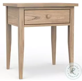 Palmer Natural 1 Drawer Nightstand