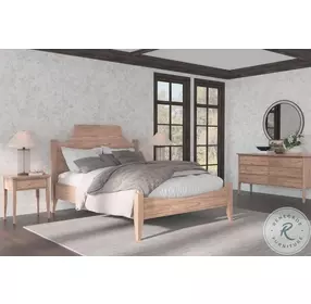 Palmer Natural Platform Bedroom Set