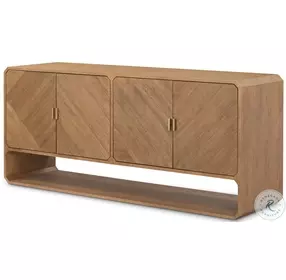 Caspian Natural Ash Veneer Sideboard