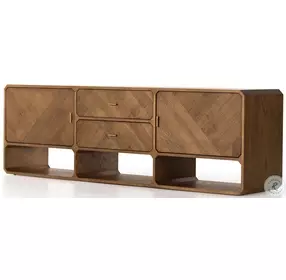 Caspian Natural Ash Media Console