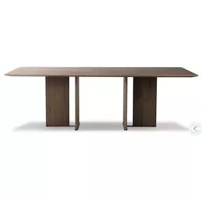 Leo Rustic Grey 94" Rectangular Dining Table