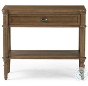 Toulouse Toasted Oak 1 Drawer Nightstand