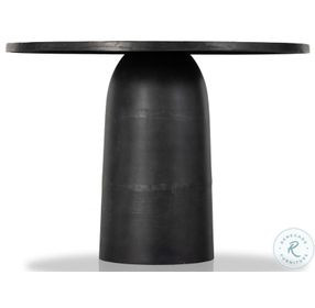 Basil Aged Grey Outdoor 42" Round Dining Table