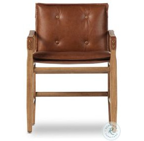 Lenz Sonoma Chestnut Dining Armchair