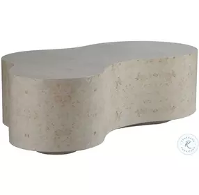Baronet Mappa Burl Asymmetrical Cocktail Table