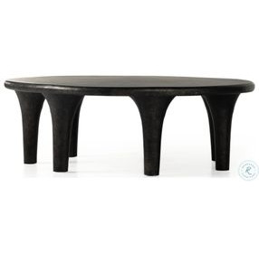 Kelden Raw Black Coffee Table