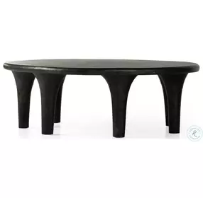 Kelden Raw Black Coffee Table