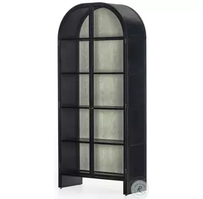Breya Black Oak Cabinet