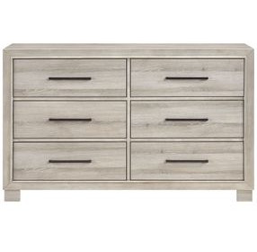 Everett Gray 6 Drawer Dresser