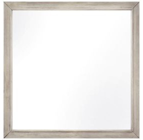 Everett Gray Square Dresser Mirror