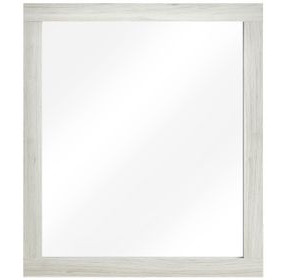 Westport White Rectangular Dresser Mirror