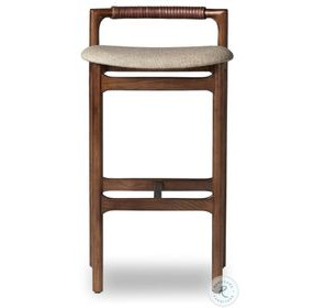 Baden Alcala Wheat Performance Fabric Bar Stool
